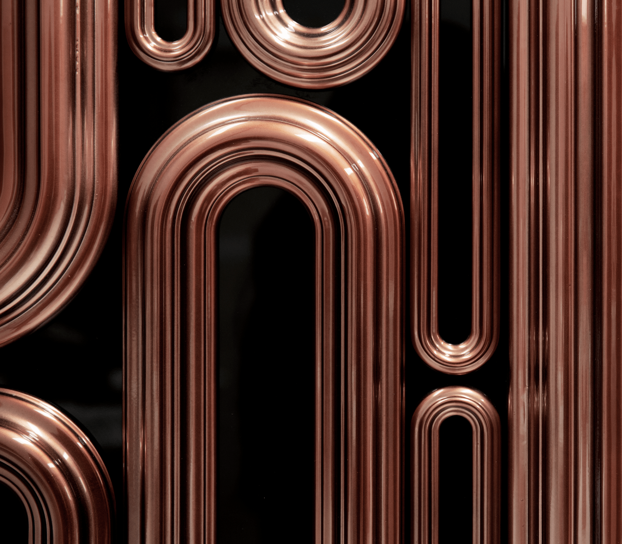 Ellipse Copper Sideboard