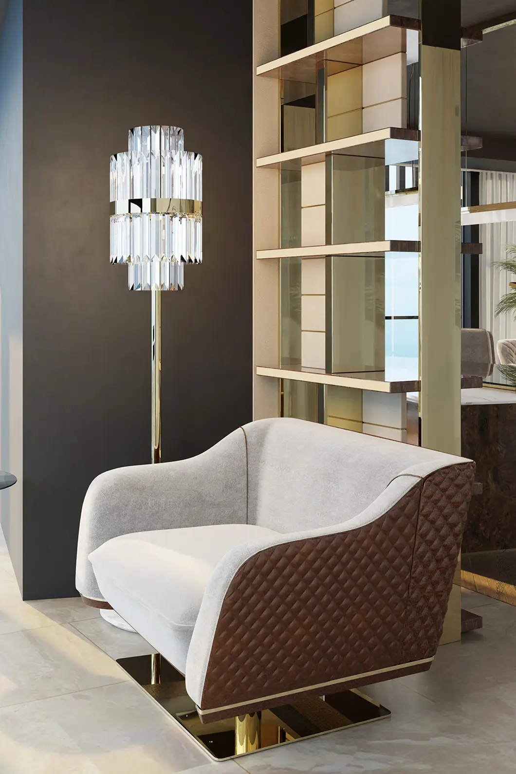 Rogue Swivel Single Sofa