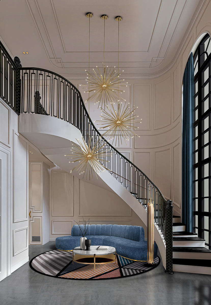 Blast Suspension Lamp