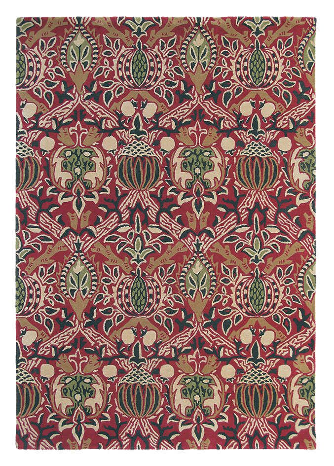 Granada Red/Black Premium Rug