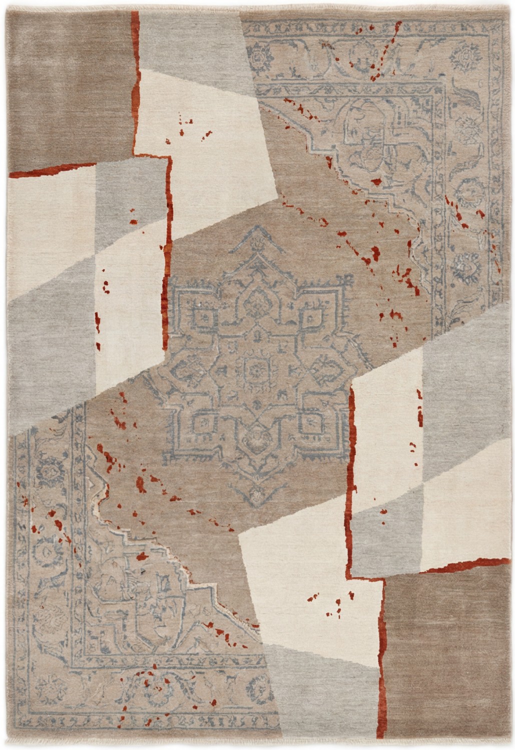Broken Planes Handcrafted Rug