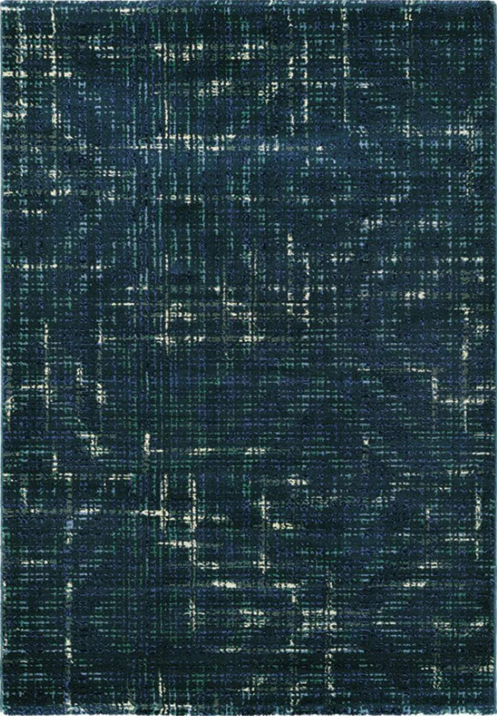 Bloome Teal Premium Rug ☞ Size: 5' 7" x 8' (170 x 240 cm)
