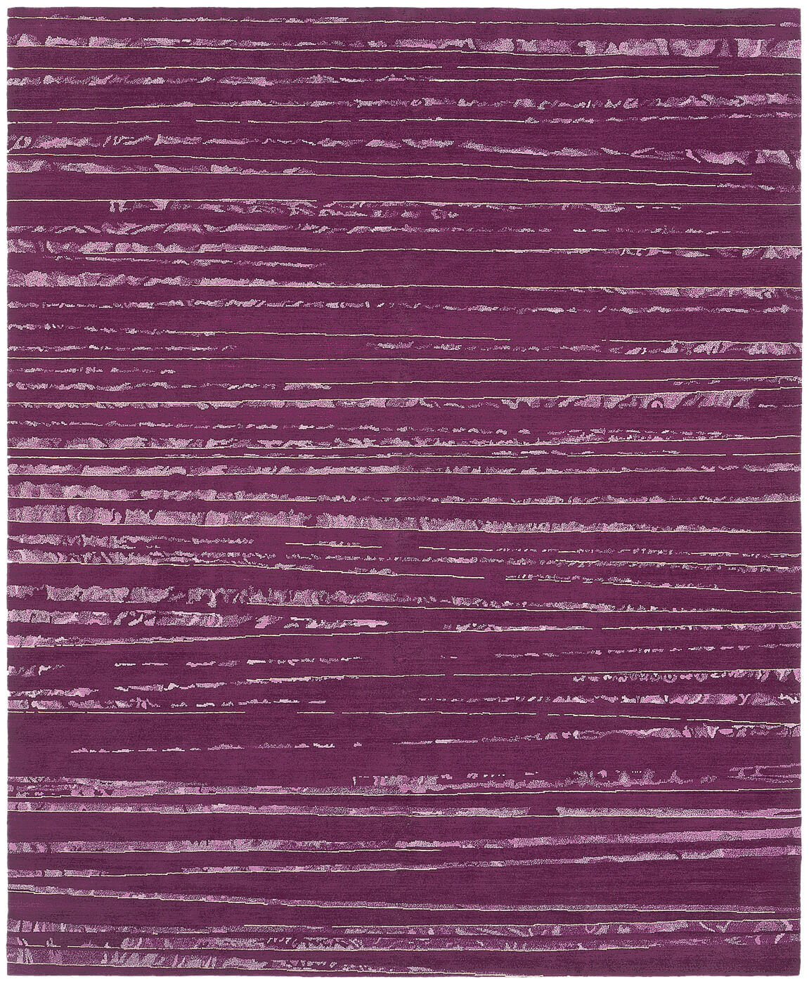 Wool / Silk Rauschen Purple Rug