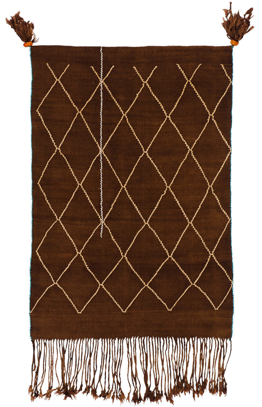 Tribal Design Wool Hand-knotted Rug