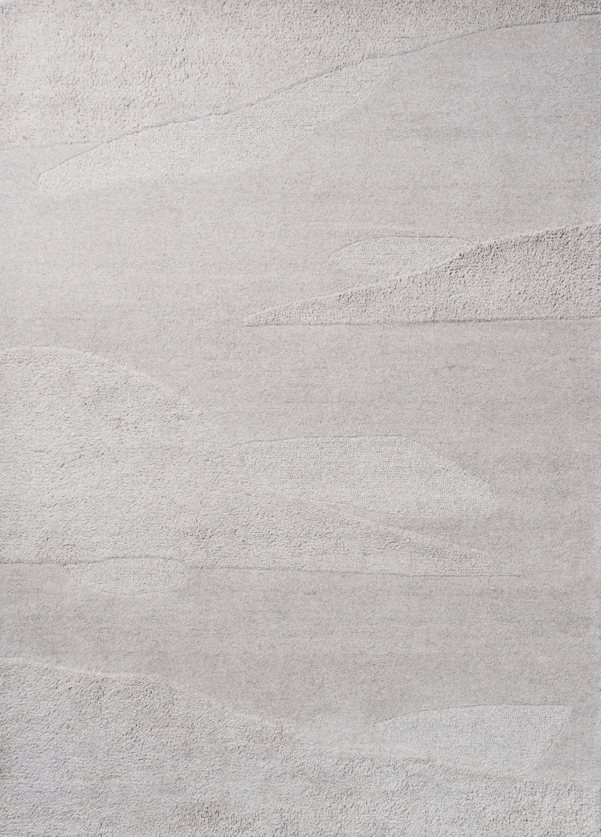 Decor Scape Natural Grey Handwoven Rug ☞ Size: 5' 3" x 7' 7" (160 x 230 cm)