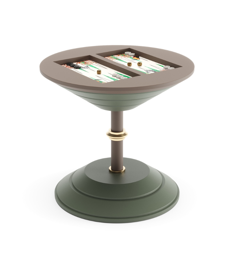 Goemon Backgammon & Chess Coffee Table