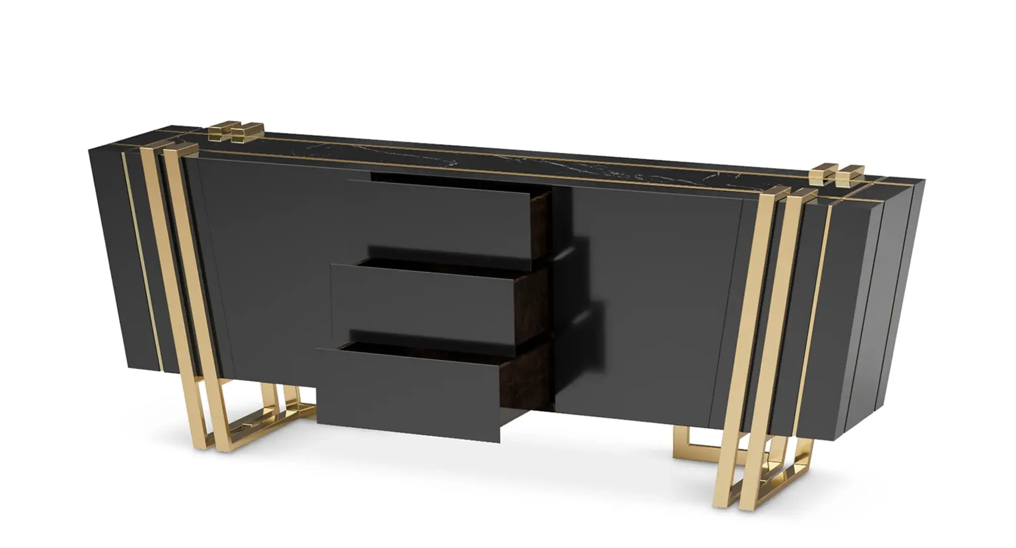 Ascend Black Sideboard