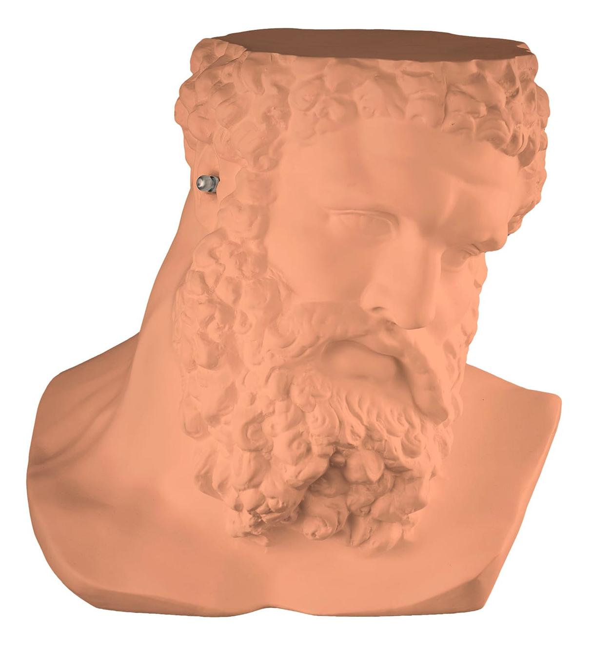 Ercole Non Sento Orange Sculpture