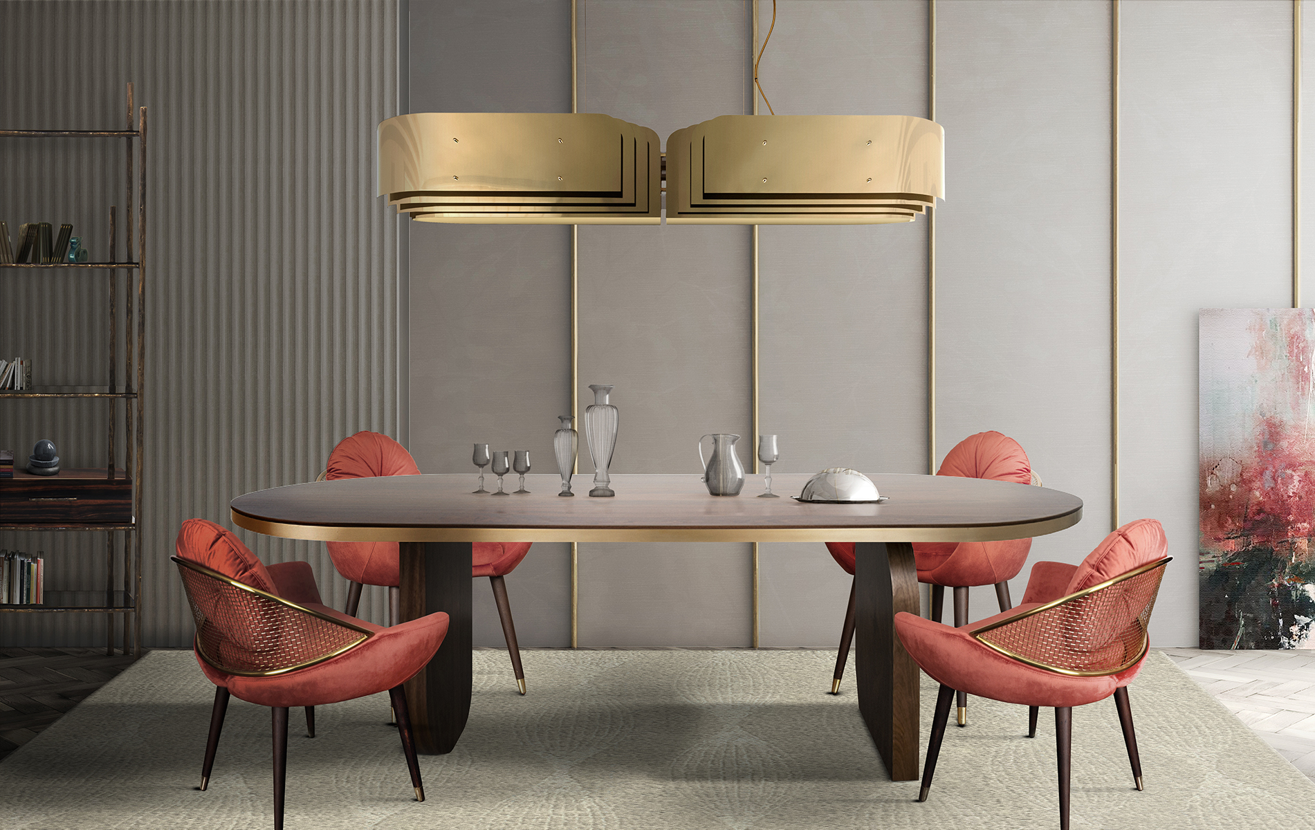 Regal Suspension Lamp - 5