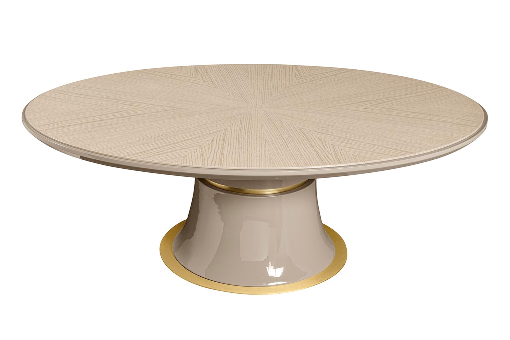 Ivory Oval Coffe Table