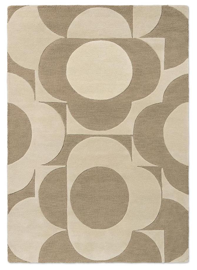 Flower Mushroom / Ecru Rug | Size: 6' 7