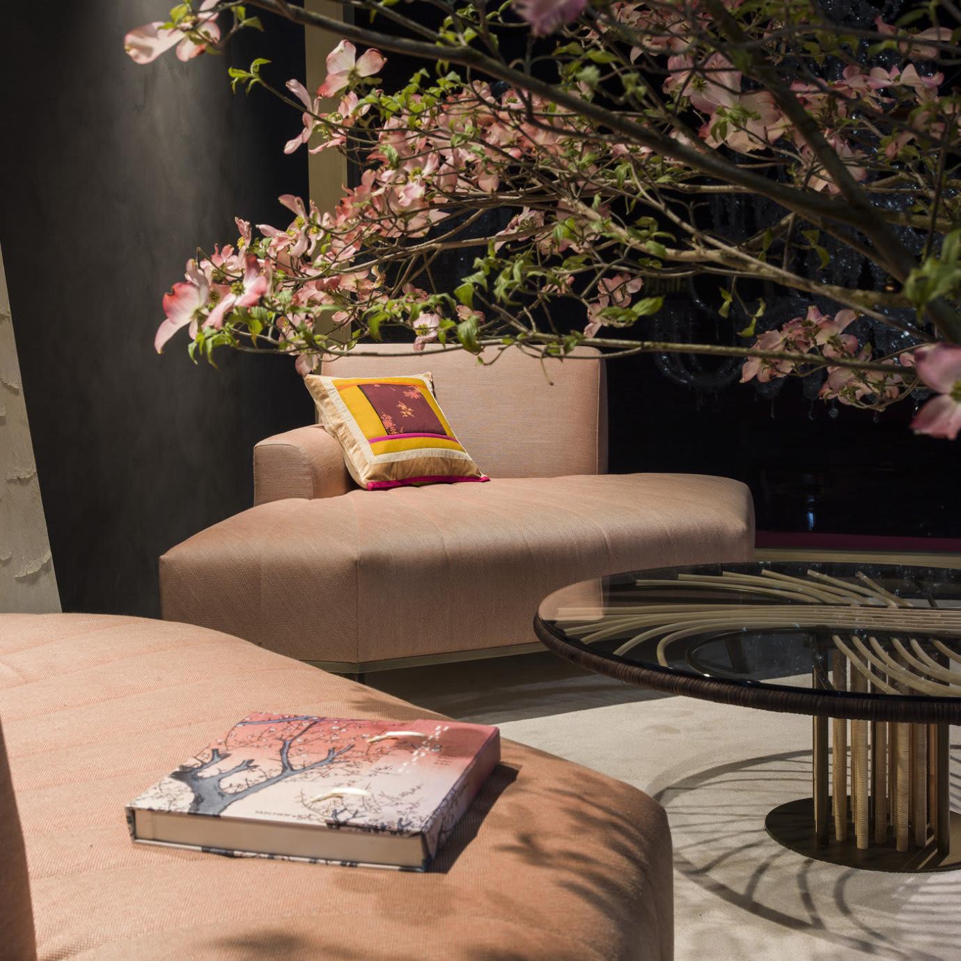 Expanding Pink Chaise Longue