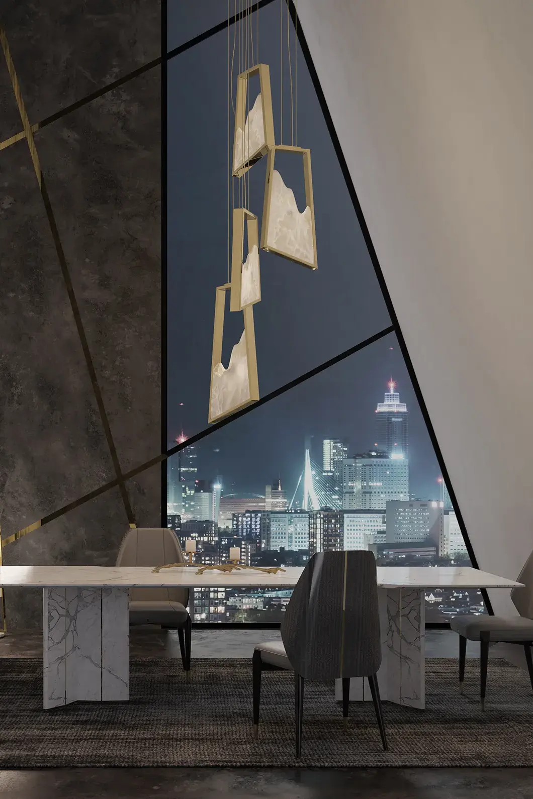 Grand Aura Chandelier - 1