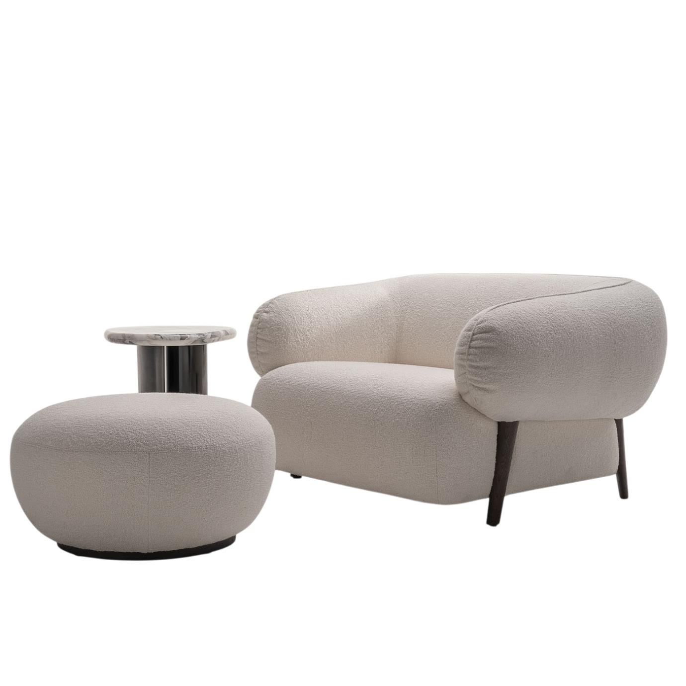 Carol White Armchair