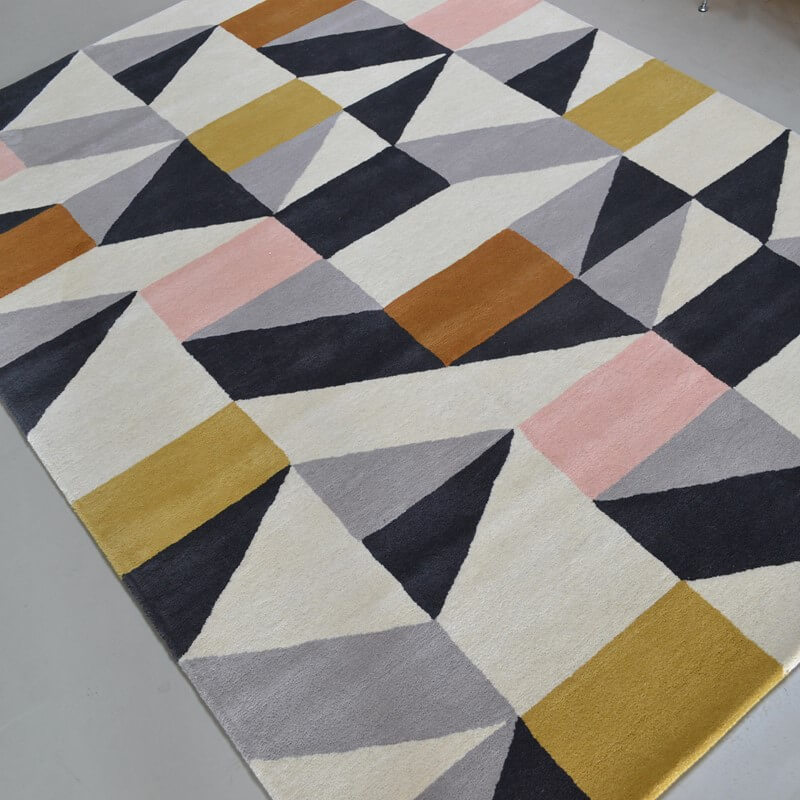 Nuevo Blush Handwoven Rug | Size: 5' 3