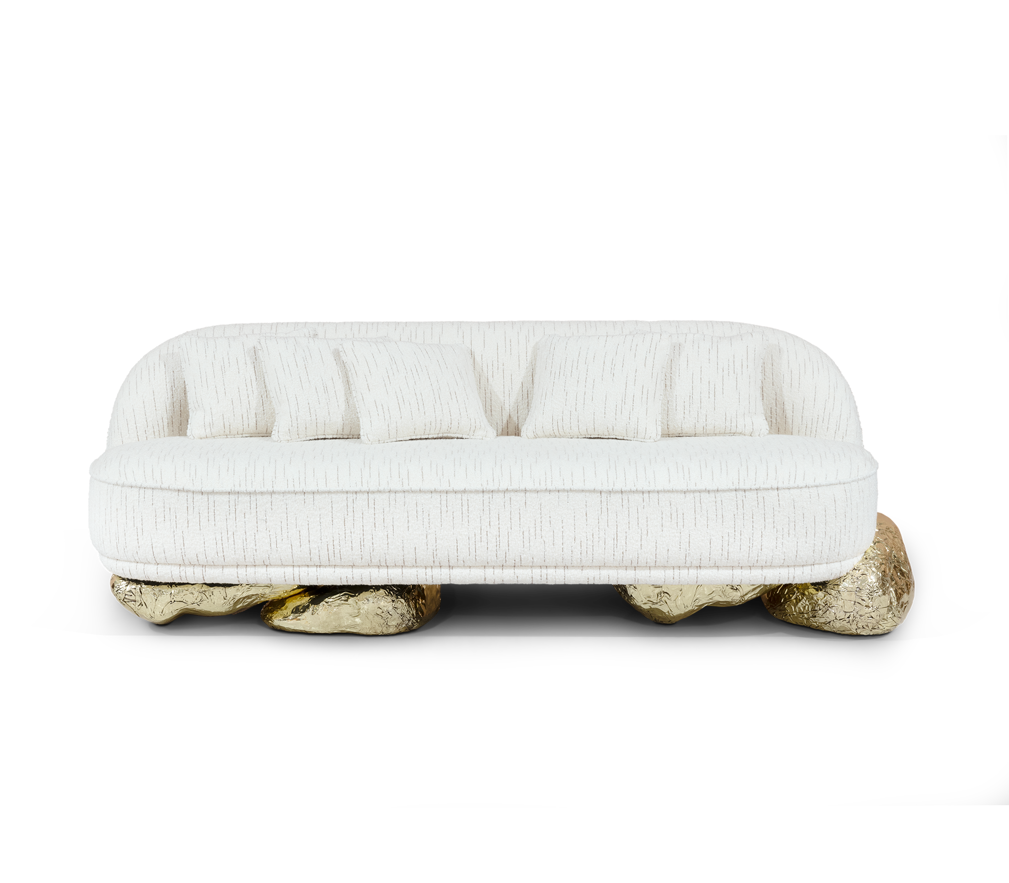 Angora White Sofa