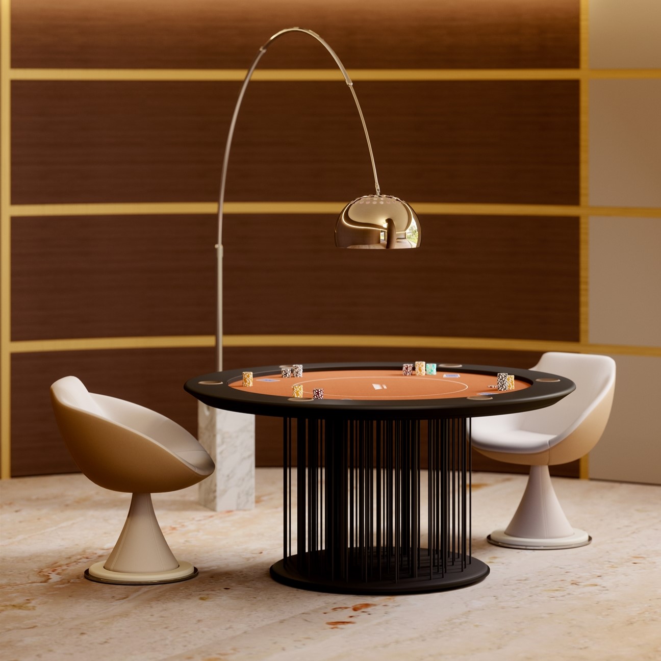 Shell Swivel Chair - 5