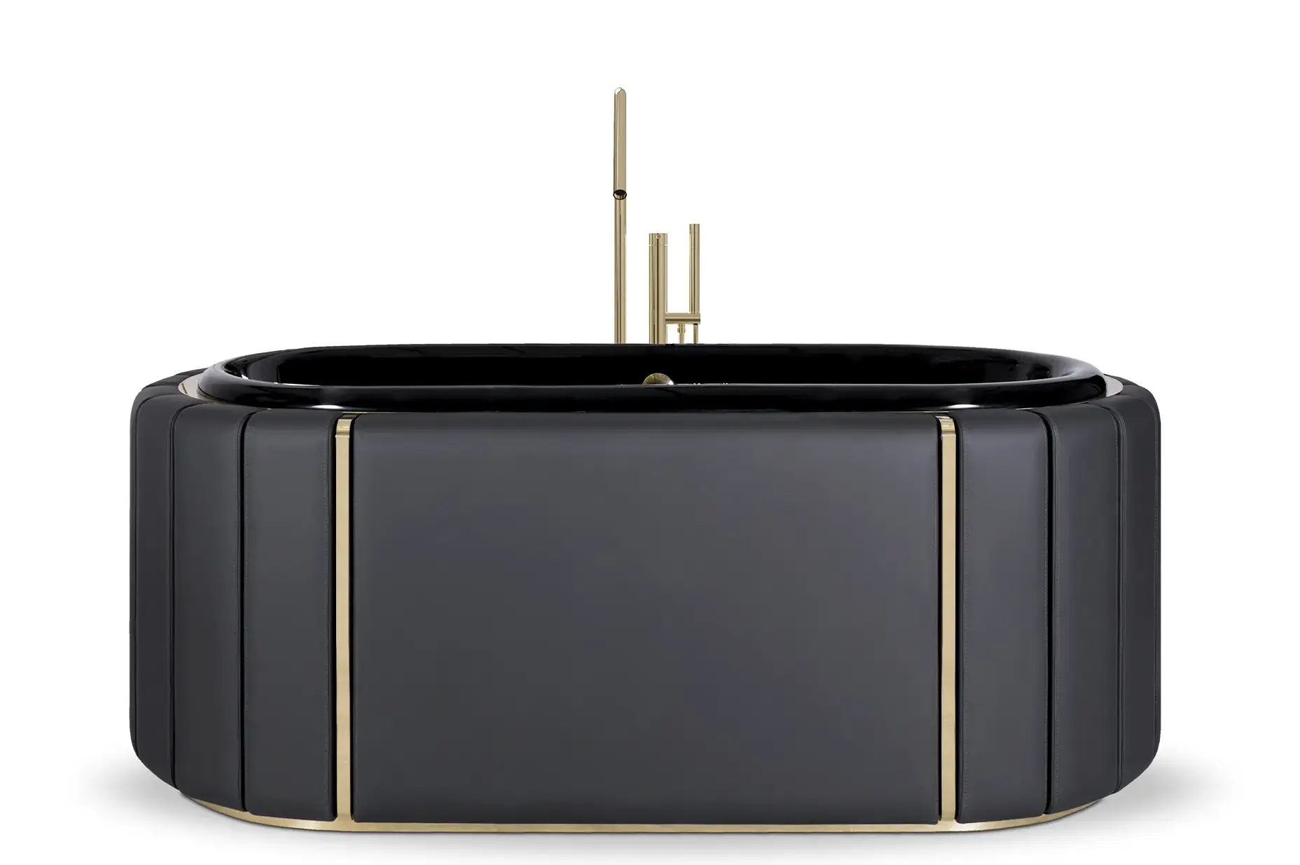 Regal Soak Black Bathtub