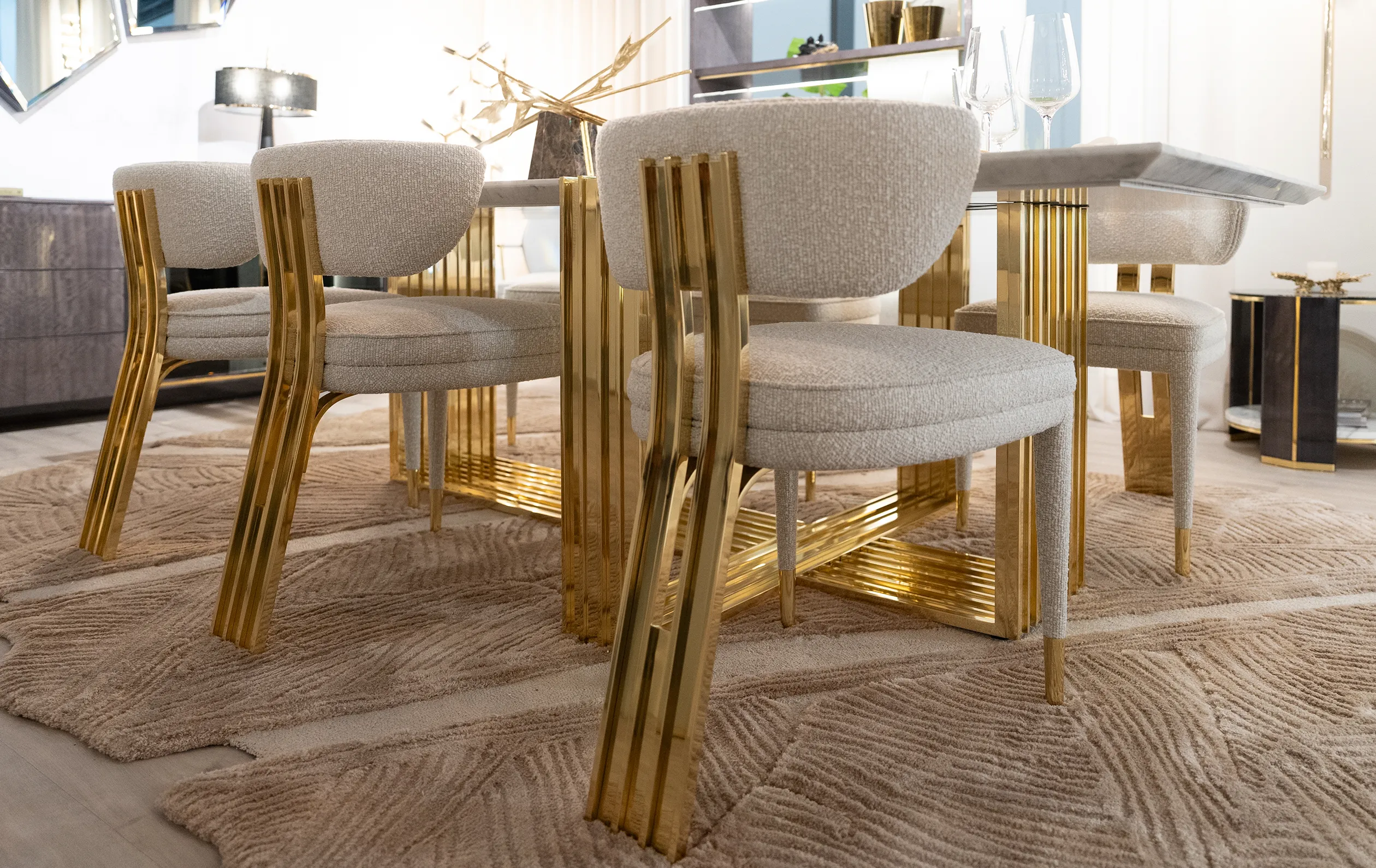 Lattice Dining Chair - 4