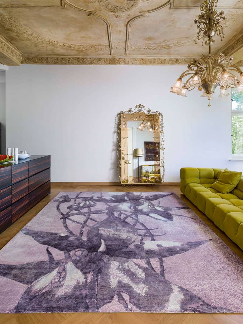 Orchid Exquisite Handmade Rug