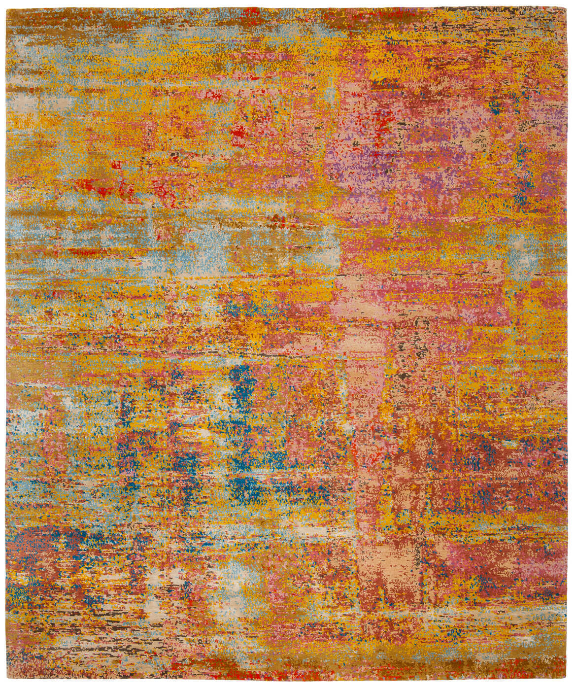 Artwork Wool & Silk Multi Rug