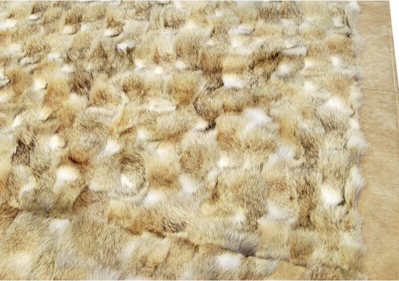 Wolf Real Fur Rug