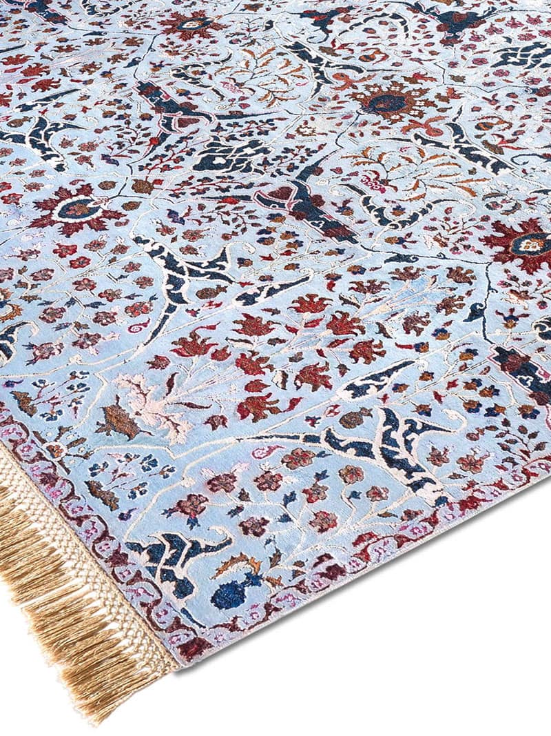 Teheran Blue Hand-Woven Rug