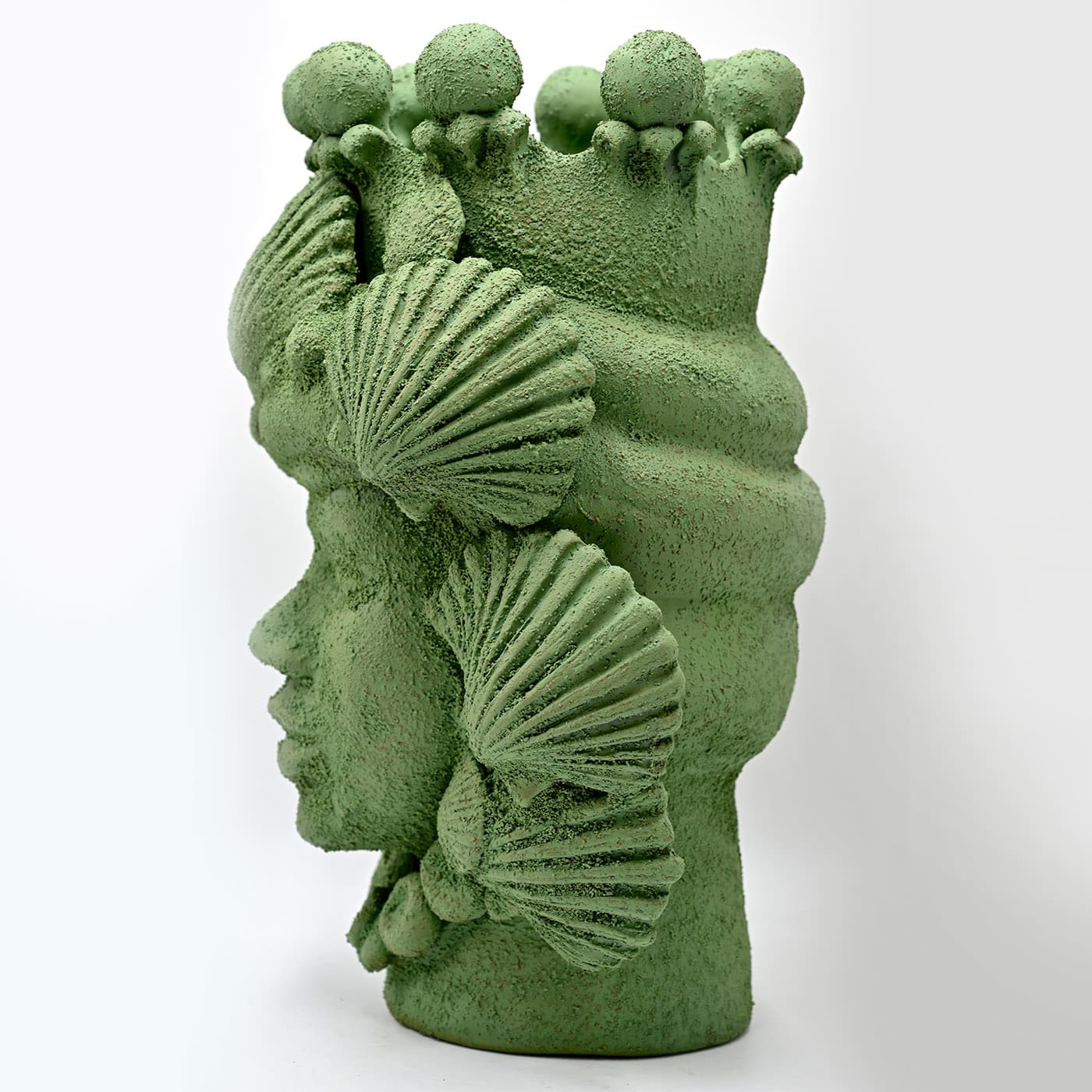 Moor's Head Lime Sculpture
