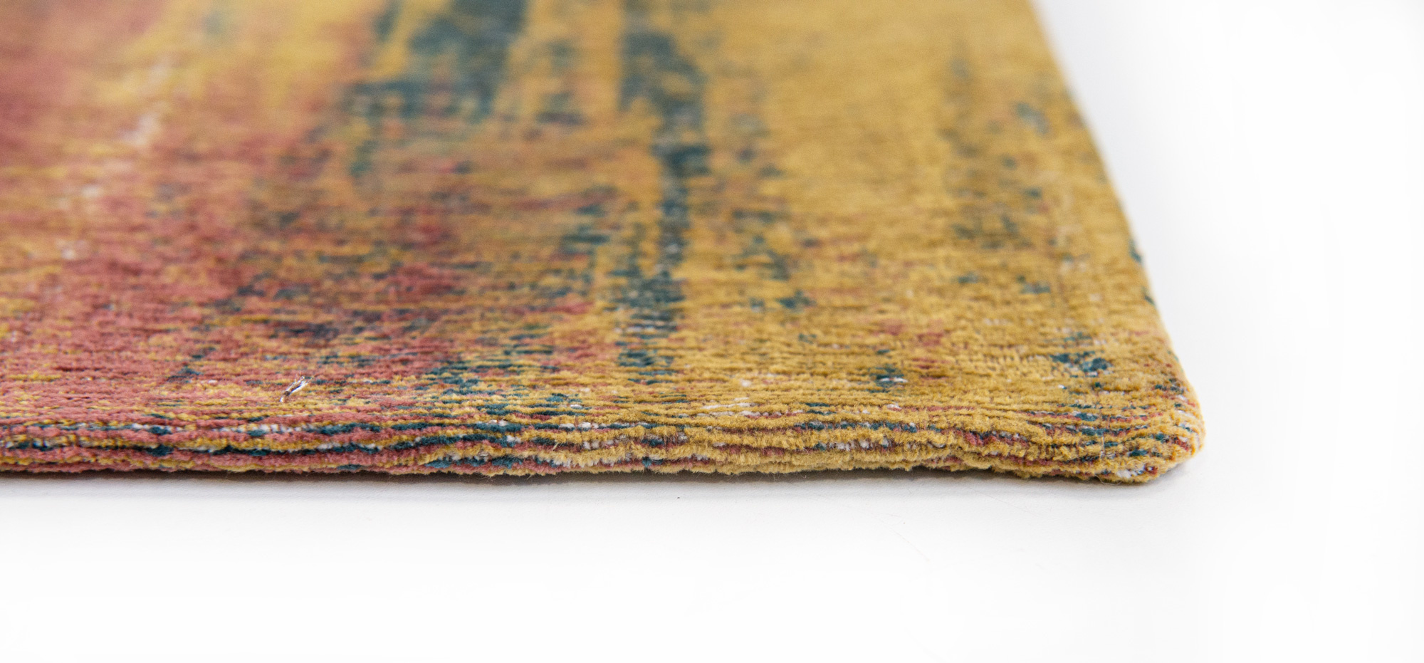 Abstract Flatwoven Mix Rug