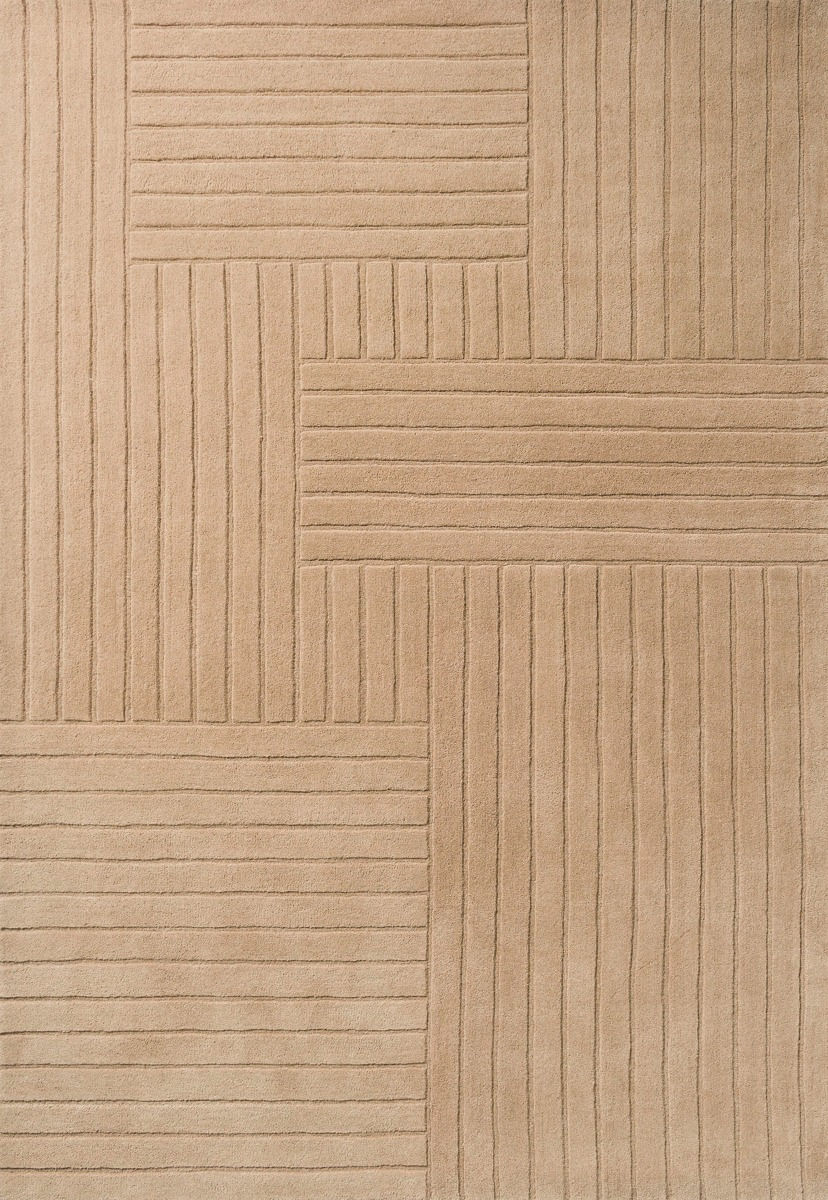 Decor Desert Warm Sand Handwoven Rug ☞ Size: 5' 3" x 7' 7" (160 x 230 cm)