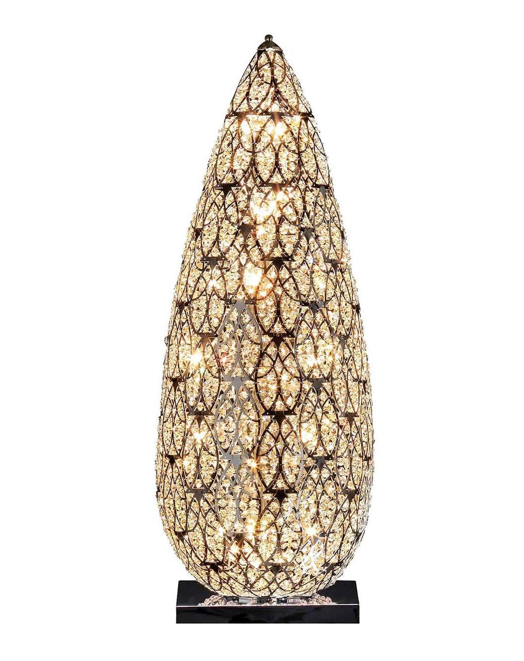 Arabesque Flame Table Lamp