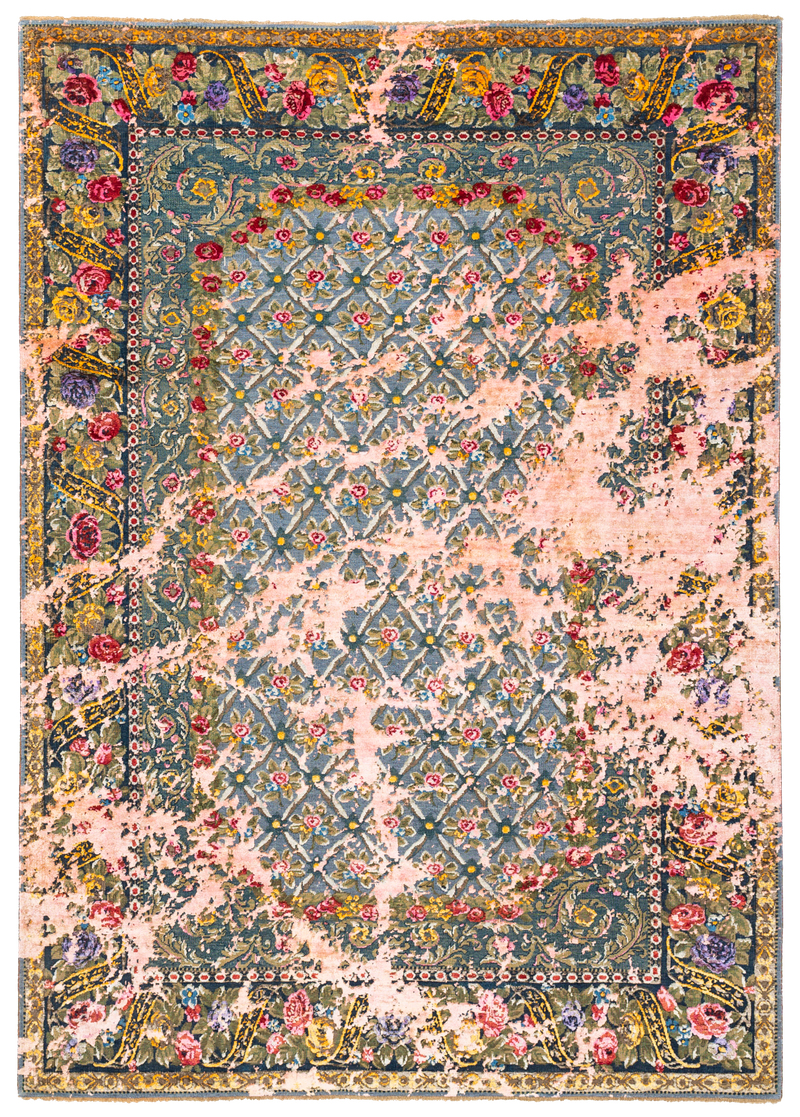 Savonnerie Luxury Hand-Knotted Rug