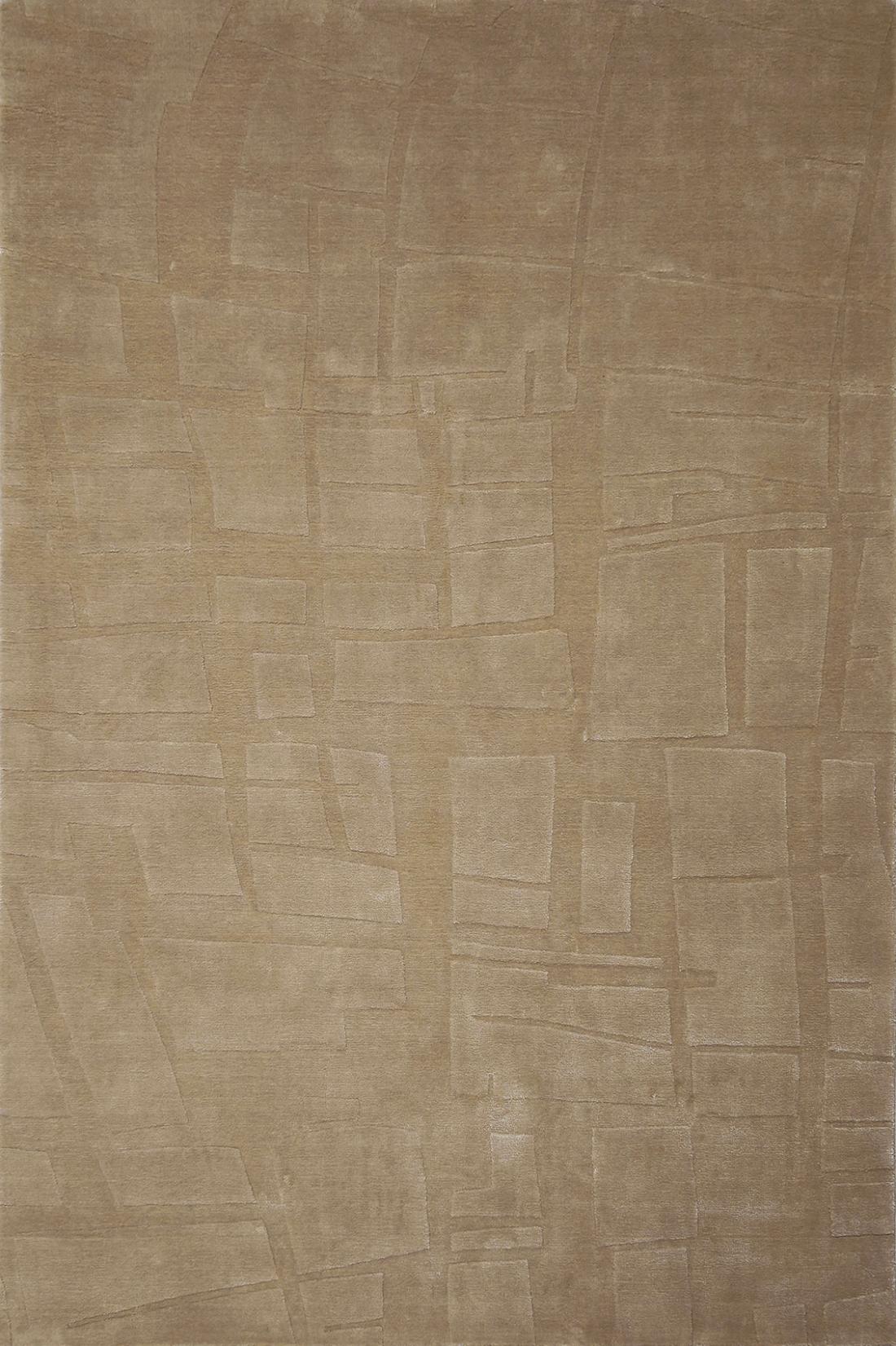 Abstract Handloom Plain Rug