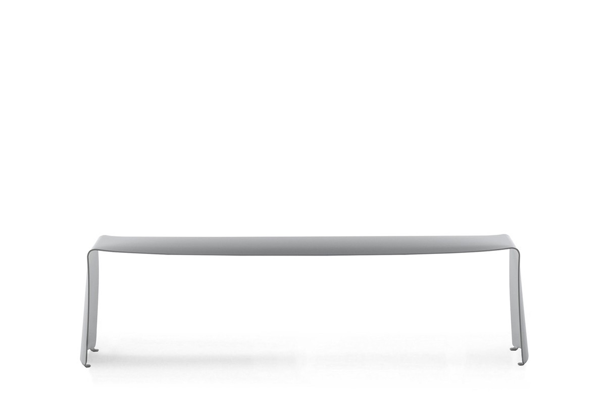 Le Banc Bench ☞ Color: Gloss Painted White X060 ☞ Dimensions: Length 170 cm