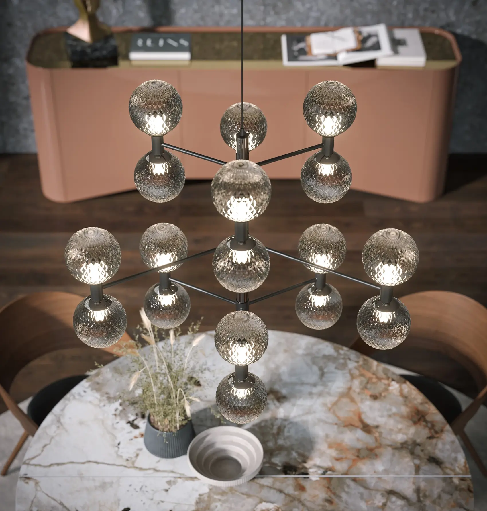 Iperbolle Pendant Light