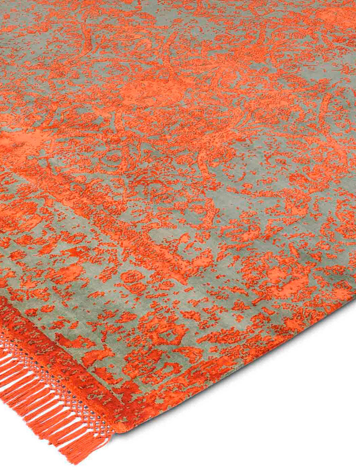 Rusty Red Hand Woven Rug