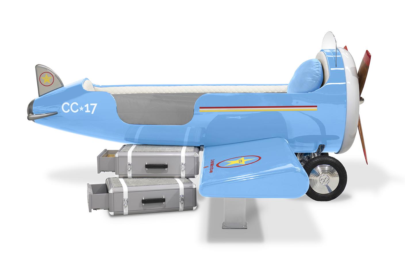 Cloud Glider Plane Bed