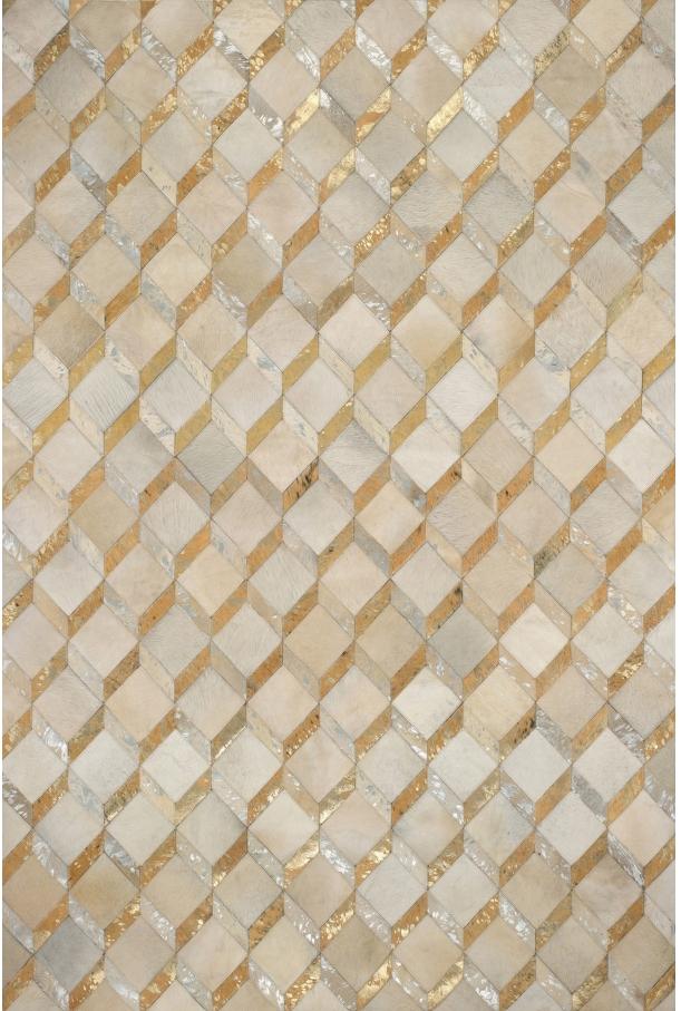 Daphne Cowhide Handwoven Rug