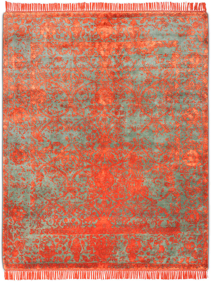 Rusty Red Hand Woven Rug