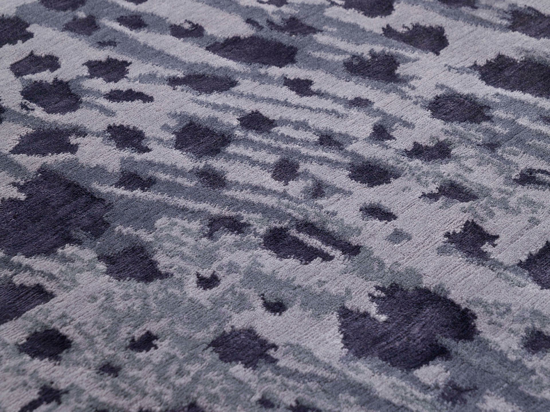 Hand-Knotted Abstract Rug