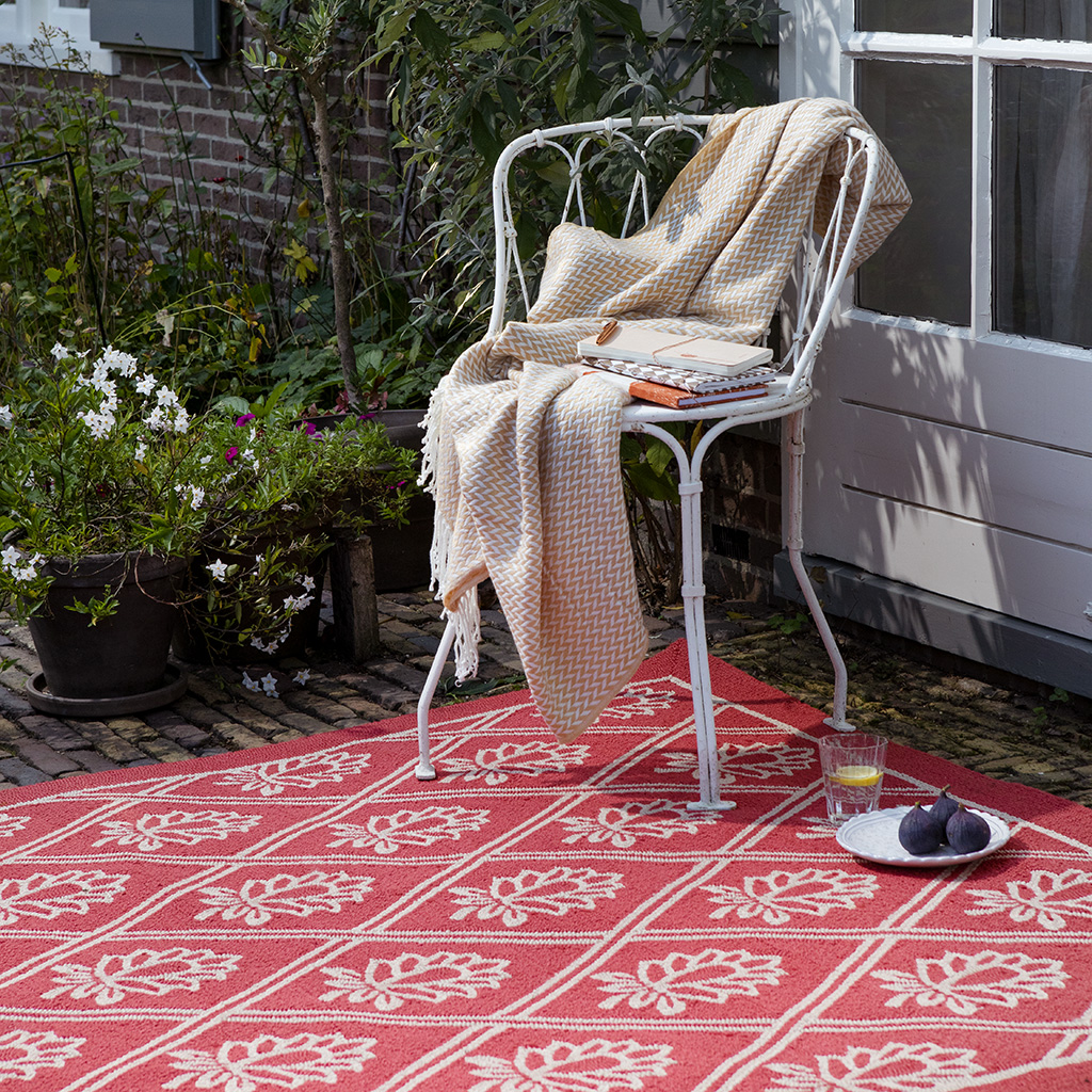 Poppy Red Outdoor Rug