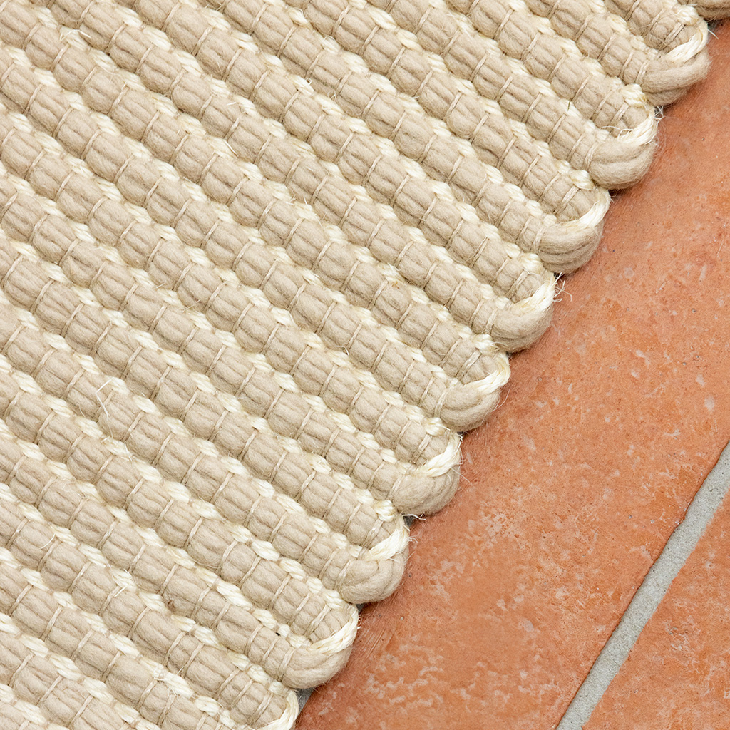 Natural Border Rug