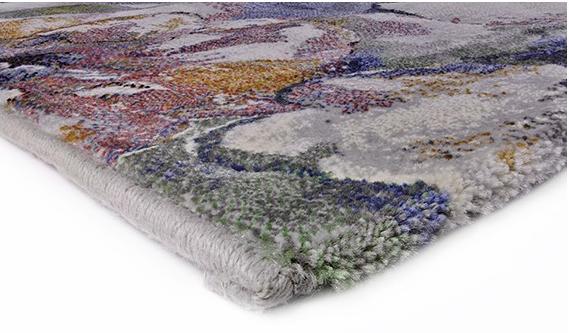 Floral Machine Woven Rug