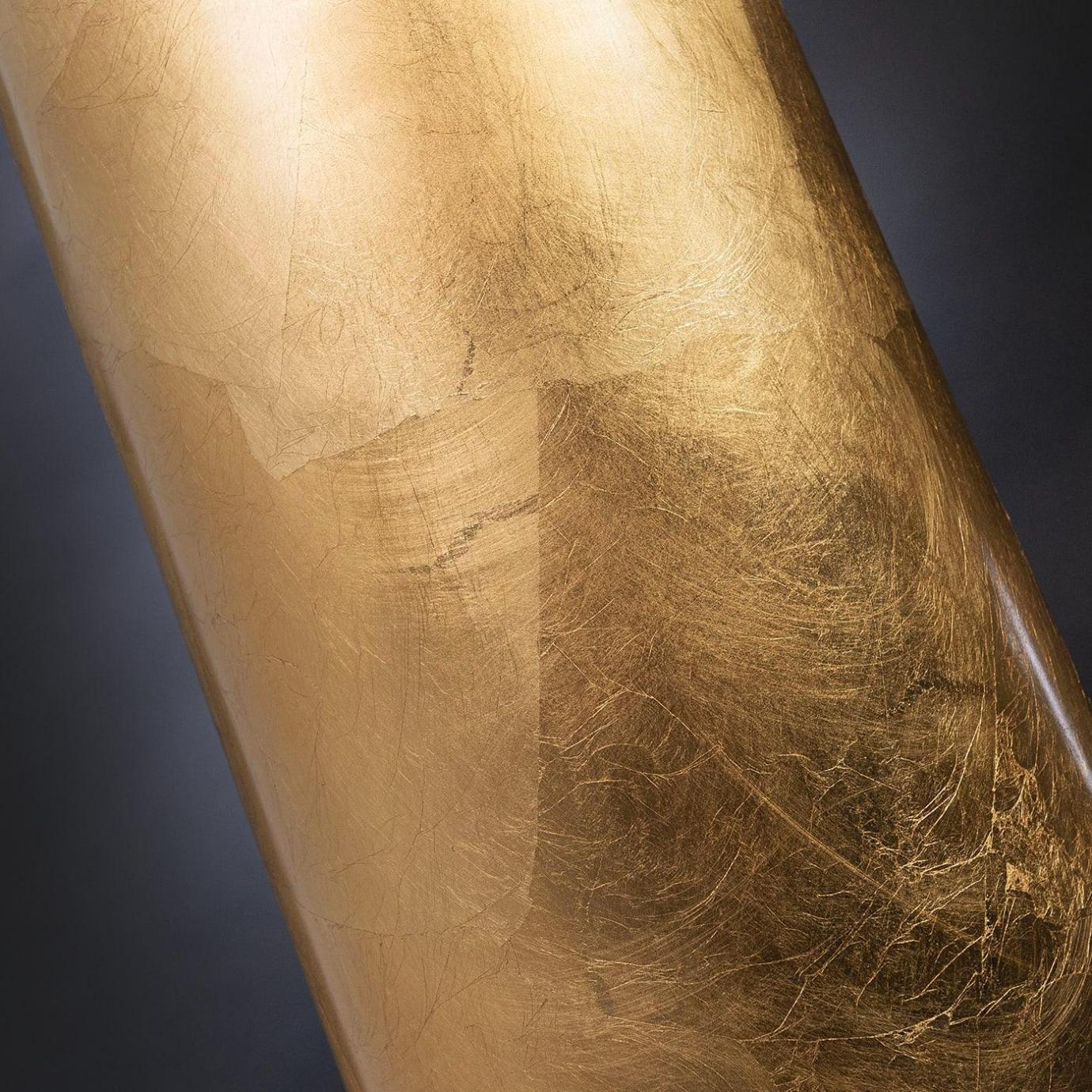 One Gold Candleholder