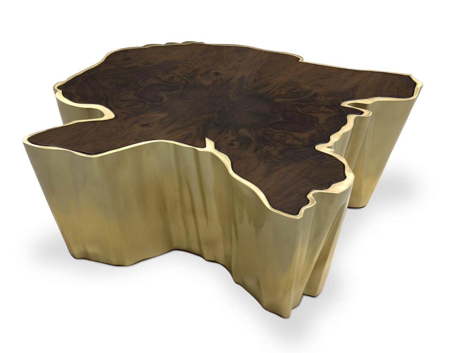 Natural Edge Center Table