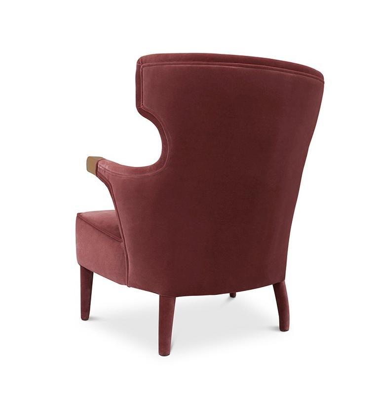 High Back Wing Armchair