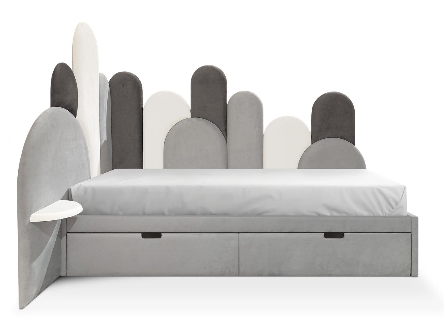 Cozy Haven Corner Bed | Configuration: 1 Drawer | Mattress Size: 150 x 200 cm