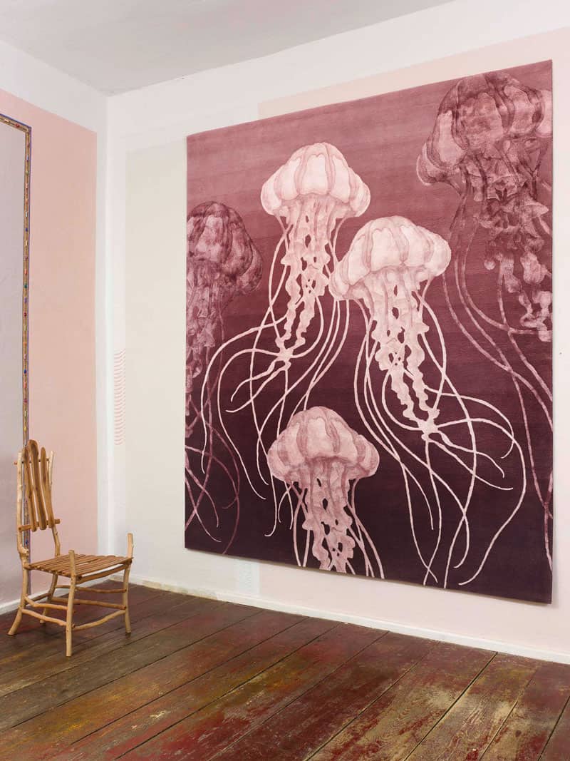 Jellyfish Exquisite Handmade Rug