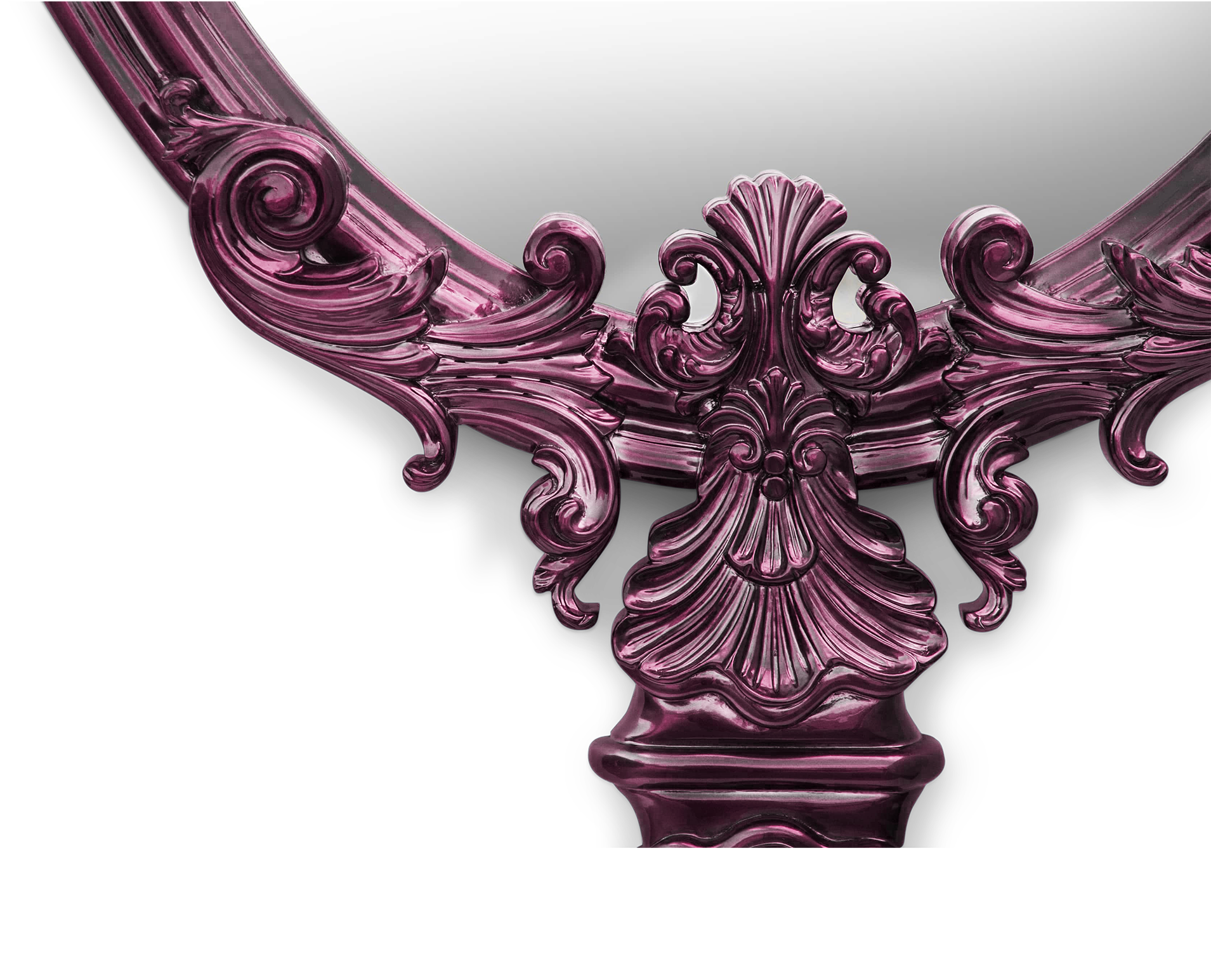 Antoinette Amethyst Mirror