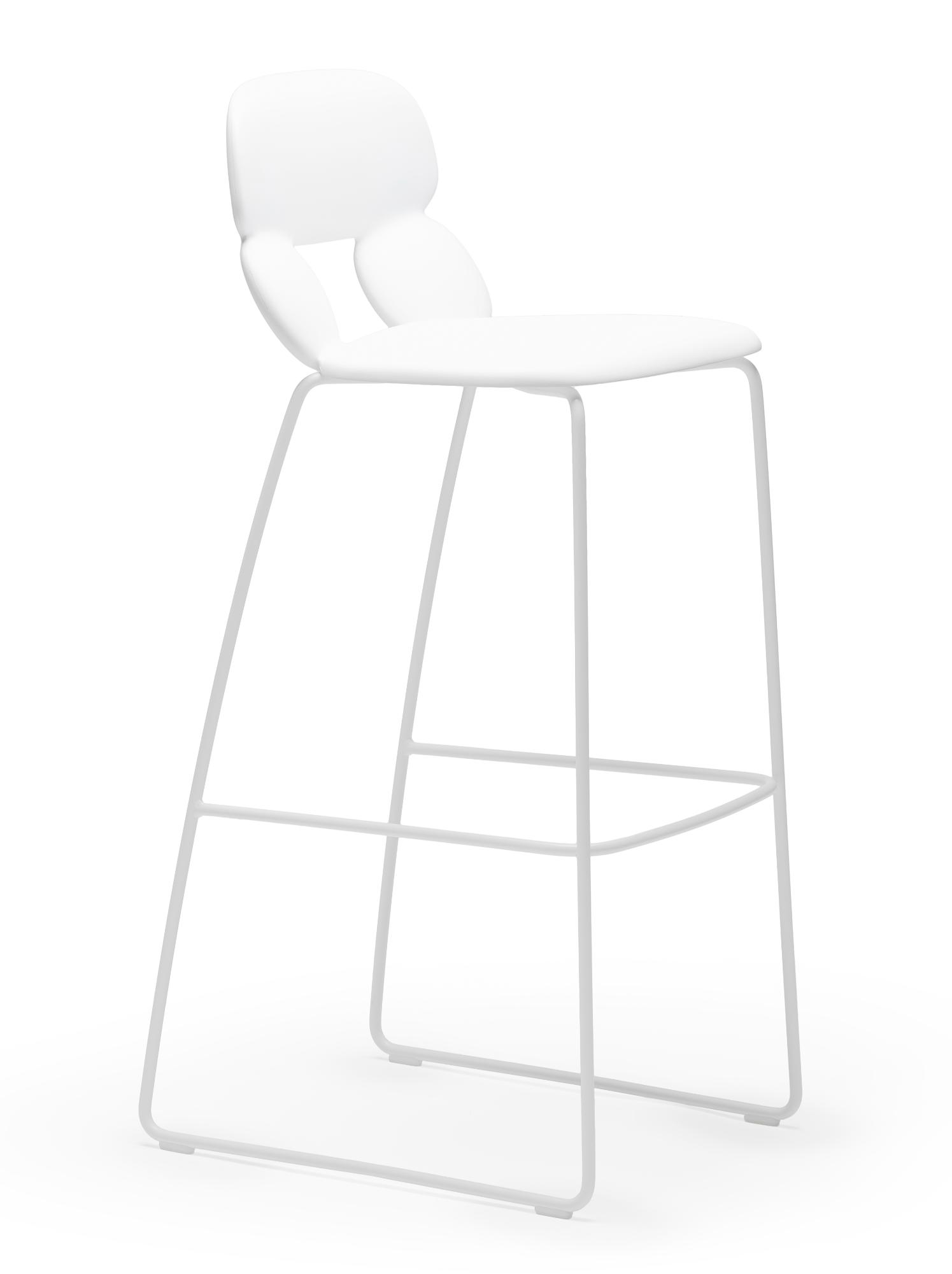 Nube SL SG-80 White Bar Stool